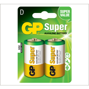 GP ALKALINE D 2 PACK